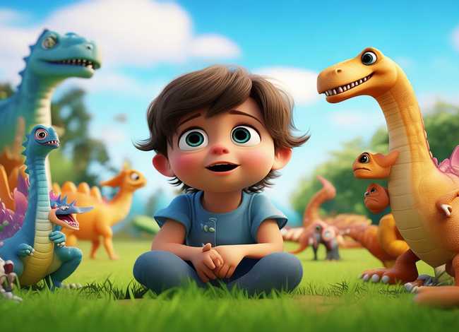 恐龙儿童绘本，恐龙儿童绘本怎么画