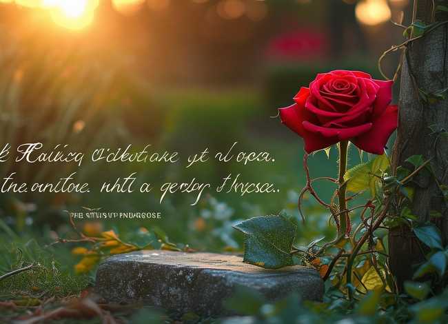 玫瑰的故事 经典语录（玫瑰的故事 经典语录摘抄）