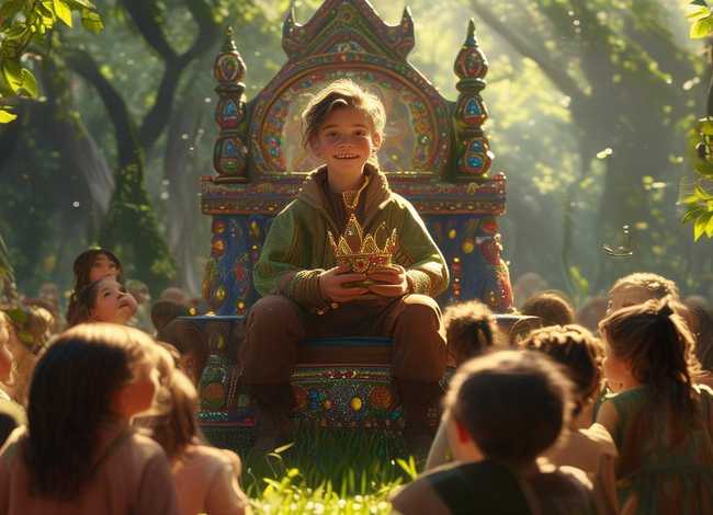 儿童故事国王的承诺 - 0国王的故事