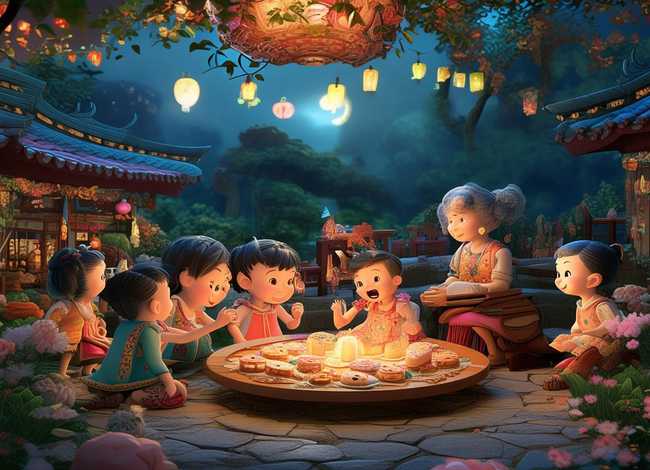 中秋节来历小故事幼儿 - 中秋节来历小故事幼儿版
