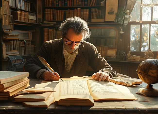 文学家的故事作文、关于文学作家的小故事