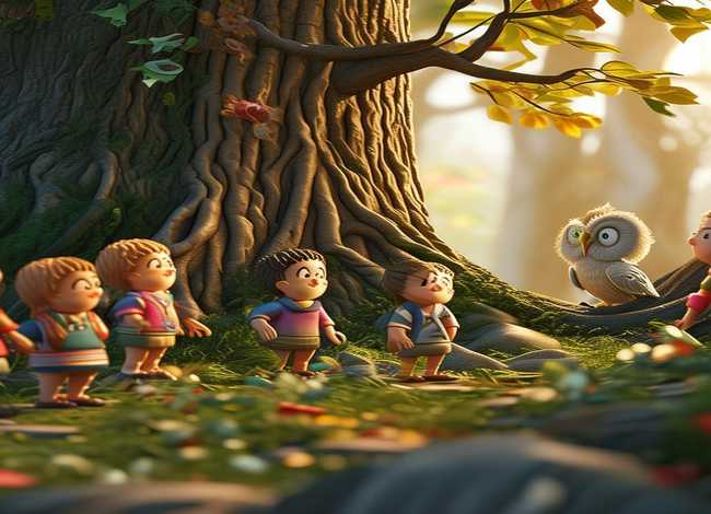 树叶的故事儿童版，树叶的幼儿故事