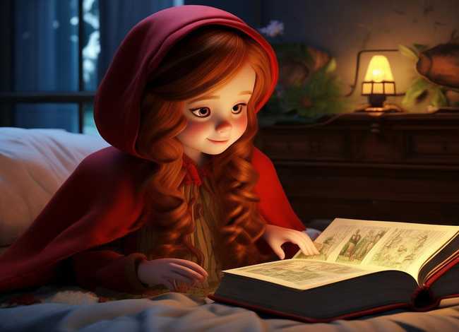 小红帽的故事完整版儿童睡前，小红帽的故事原版 睡前故事