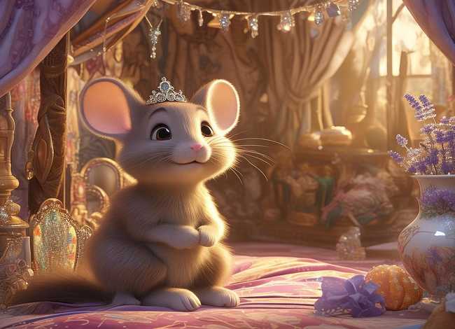 老鼠公主童话故事、老鼠公主的睡前故事