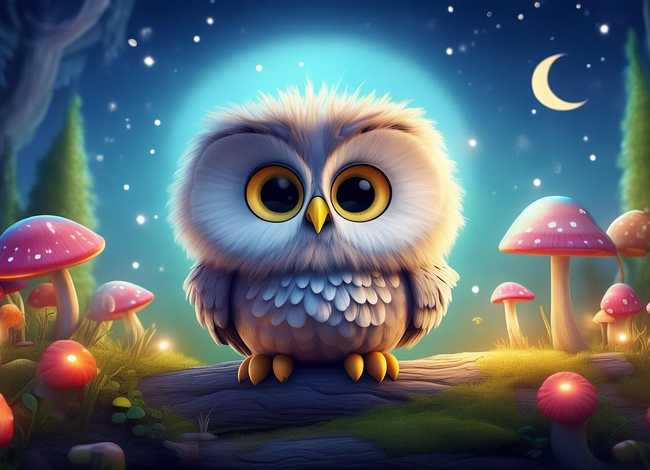 猫头鹰的儿童故事视频 幼儿故事猫头鹰的故事