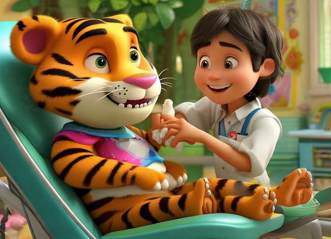 儿童故事在线听大全老虎拔牙、老虎拔牙故事在线听mp3