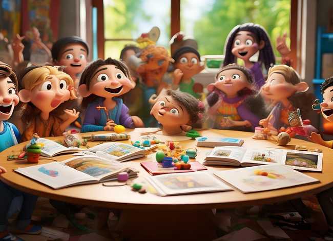 大班故事简笔画（大班故事简笔画图片大全）