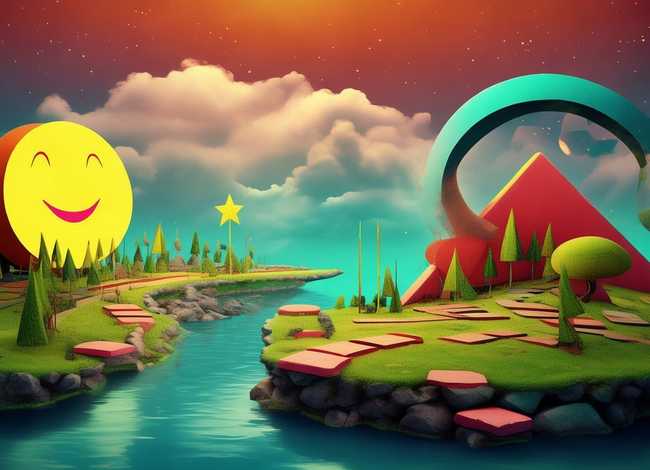 几何图形故事创意画、几何图形故事创意画大全