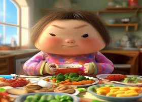 挑食的阿呆儿童故事内容 - 挑食的阿呆的故事