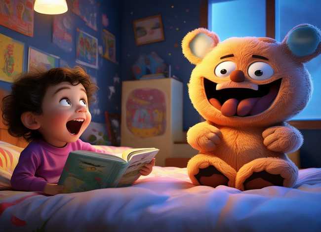 儿童睡前幽默搞笑故事、孩子睡前搞笑故事