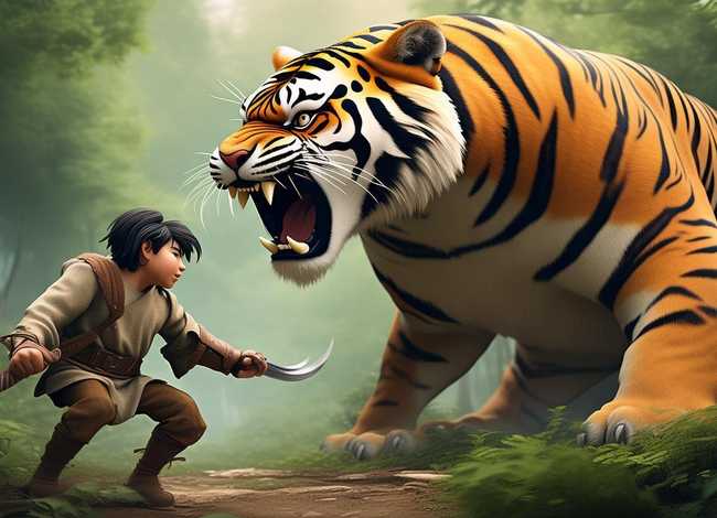 儿童故事武松打虎正版，少儿版武松打虎的故事