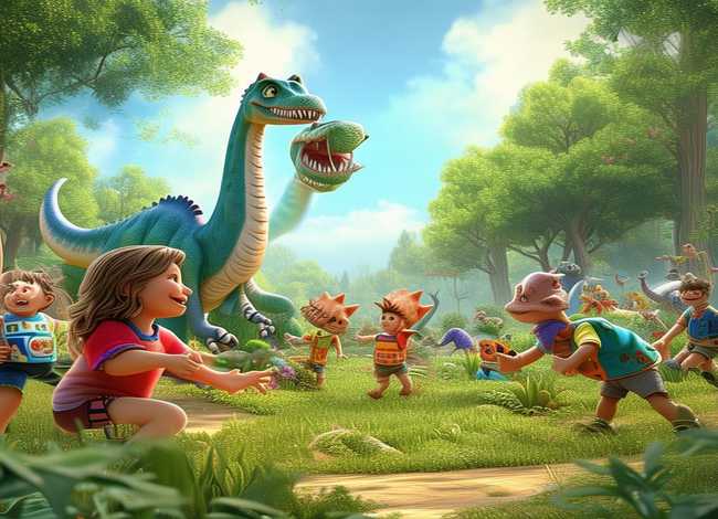儿童恐龙小故事大全4-6岁（恐龙小孩故事大全）