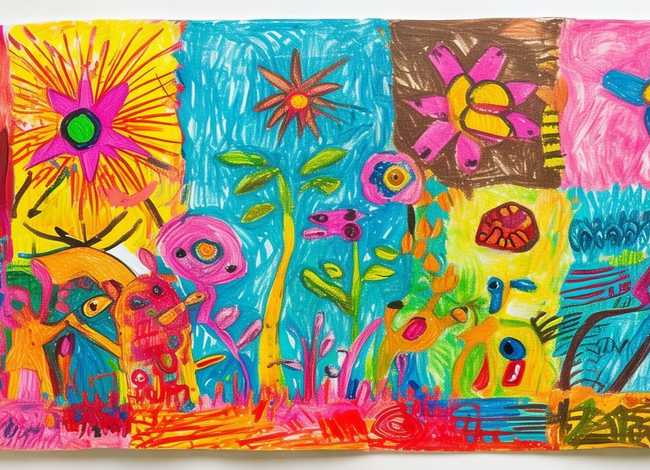 3岁儿童涂色画打印大图免费，3-6岁儿童画涂色