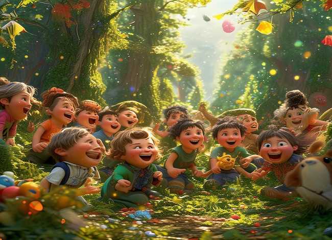 儿童故事森林大聚会 幼儿园大班森林大聚会故事