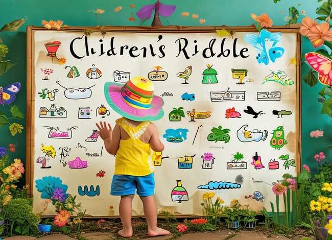 儿童字谜、儿童字谜语大全3一7岁字谜
