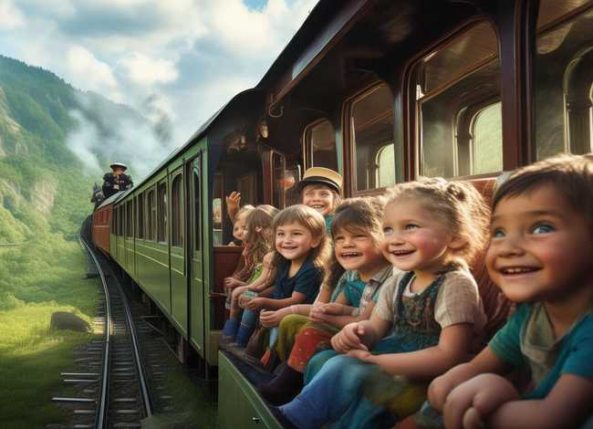 火车上山的儿童故事（火车上面的小故事）