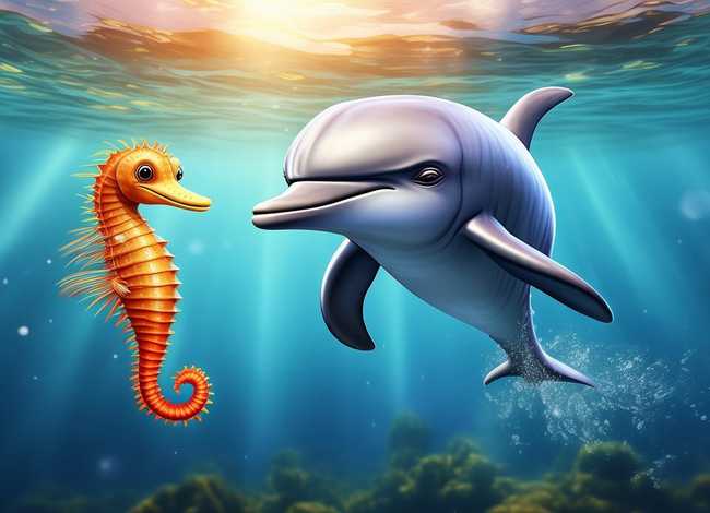 海豚海马的故事、海豚海马的故事简短 海豚海马的故事、海豚海马的故事简短