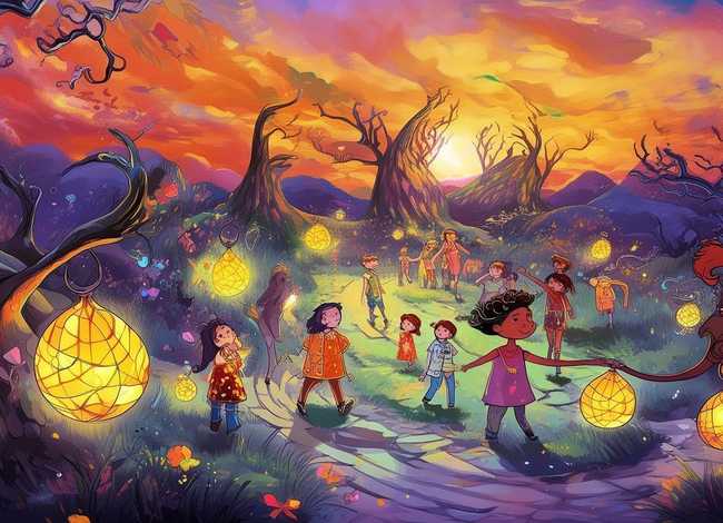 儿童故事画图片、儿童故事画图片8张