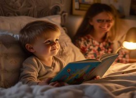 4岁小朋友听睡前故事、4岁小朋友听睡前故事的好处