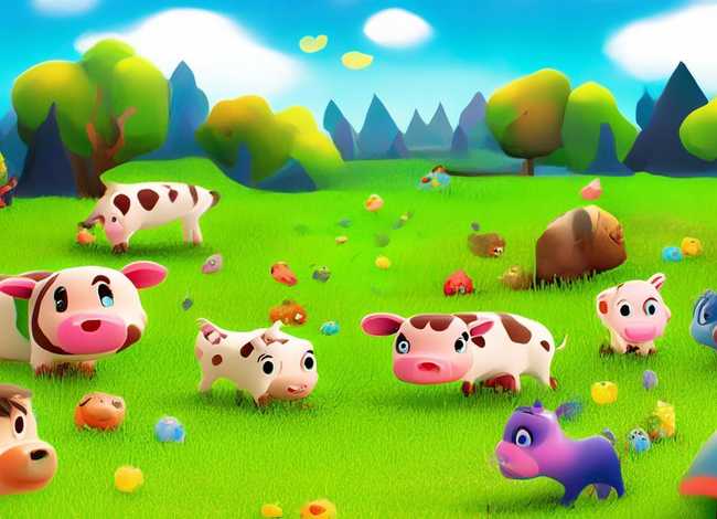 动物农场视频大全儿童（农场动物视频早教幼儿）