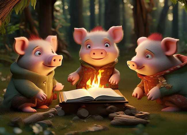 三只小猪儿童故事在线听、三只小猪故事mp3在线听