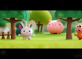 幼儿故事4个角色简单有趣、幼儿故事四个角色