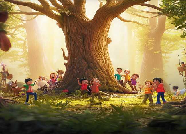 森林的故事儿童版；森林的故事幼儿园