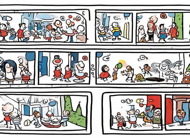 小故事简笔画连环画 小故事简笔画连环画怎么画