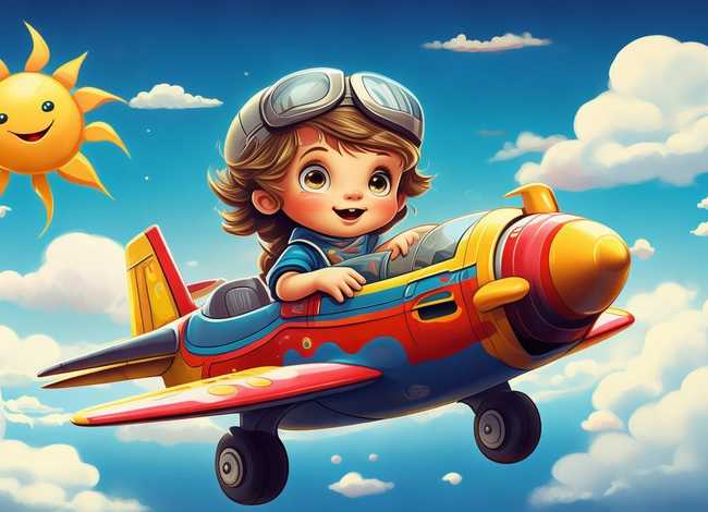 儿童飞机故事大全 - 幼儿飞机的故事