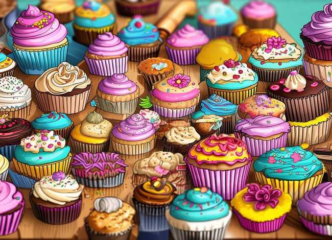 杯子蛋糕绘画、杯子蛋糕绘画大全图片大全集 杯子蛋糕绘画、杯子蛋糕绘画大全图片大全集