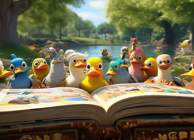 鸭子故事大全；鸭子故事大全图片