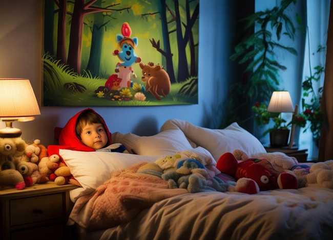 儿童睡前晚安故事在线听；儿童睡前晚安故事在线听小红帽