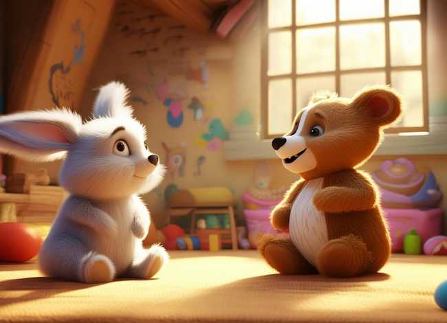 两个角色对话儿童故事、两个角色对话的幼儿故事