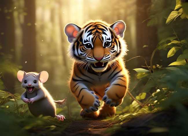 小老虎的故事（大老鼠和小老虎的故事）