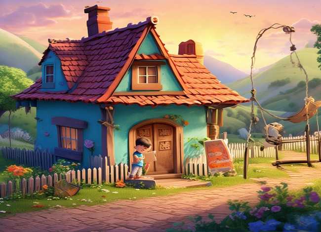 小房子儿童绘本故事书、小房子幼儿绘本故事