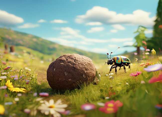 屎壳郎的故事视频动画，屎壳郎的故事大全