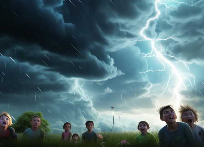 打雷的故事动画，打雷的故事动画图片