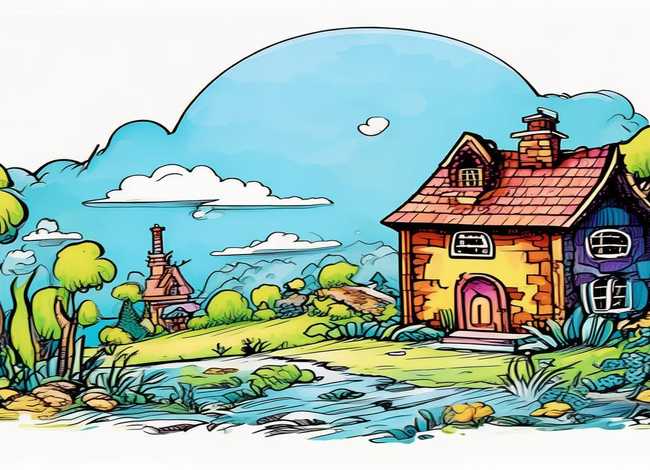 童话故事插画图片、童话故事插画图片简笔