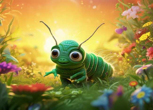 毛毛虫的故事文字版；毛毛虫的故事文字版视频