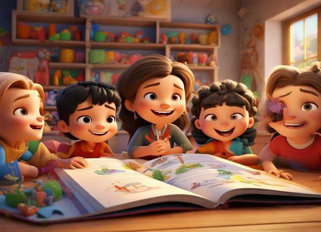 关于儿童学习的故事，学孩子的故事