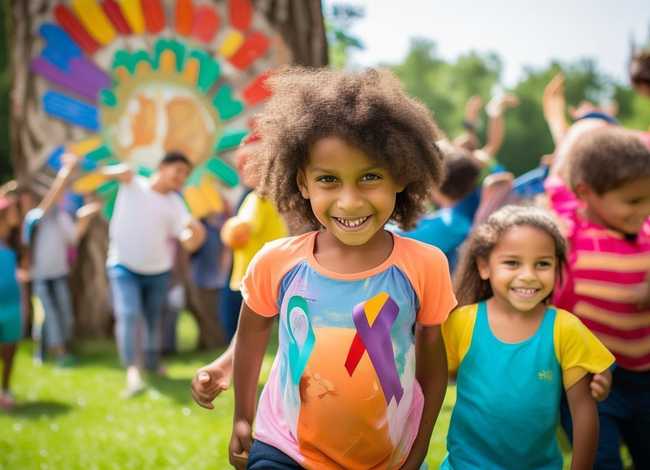 关爱自闭症儿童图片宣传 - 关爱自闭症儿童图片宣传图