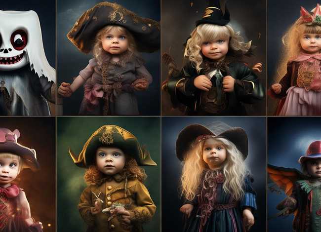 万圣节儿童图片 万圣节儿童图片大全