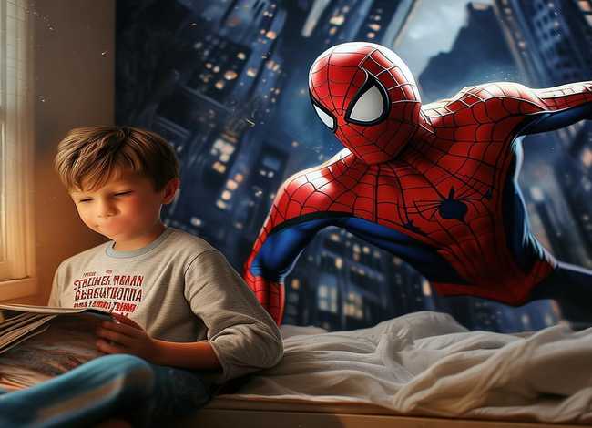 蜘蛛侠的故事睡前故事（蜘蛛侠的故事睡前故事文字版）