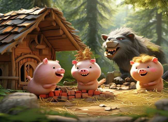 儿童故事大全文（儿童故事大全文字版三只小猪）