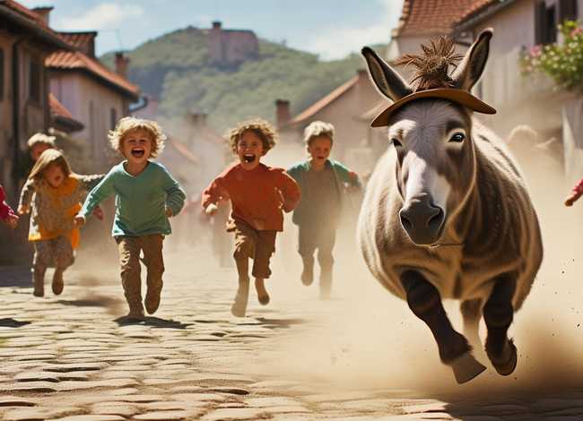与驴有关的儿童故事；和驴有关的搞笑故事