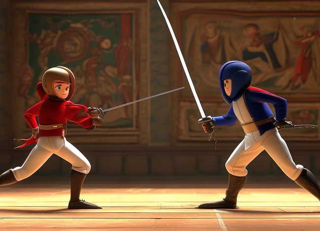 关于击剑的动画片（关于击剑的动画片有哪些）