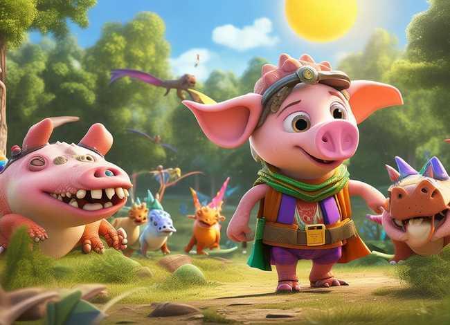 儿童故事猪猪侠之恐龙世界 猪猪侠恐龙世界故事大全