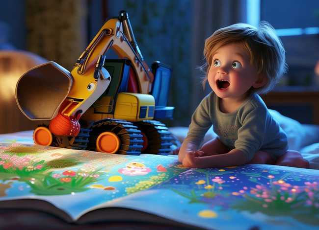 睡前故事 挖掘机故事 - 挖掘机睡前故事在线听