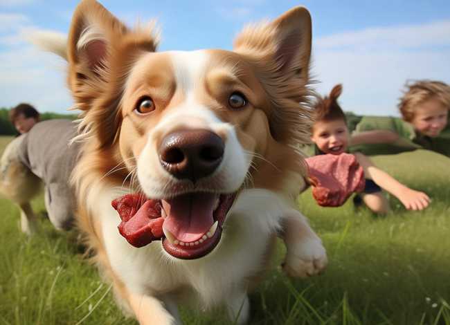 儿童故事睡前故事6-8岁叼着肉的狗 - 叼着肉的狗这个故事告诉我们什么道理