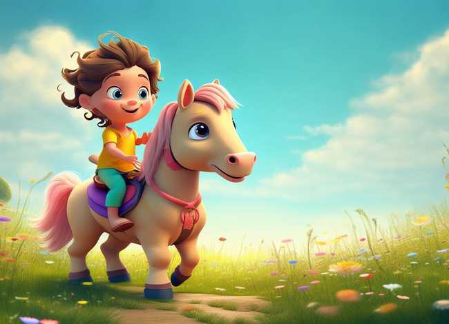 儿童故事马 - 关于马的幼儿故事简短